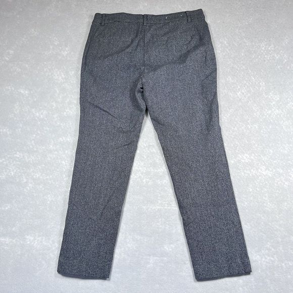 Ann Taylor Loft Pants Womens Size 10 Curvy Black/Gray The Skinny Pants 2743 - Picture 7 of 13